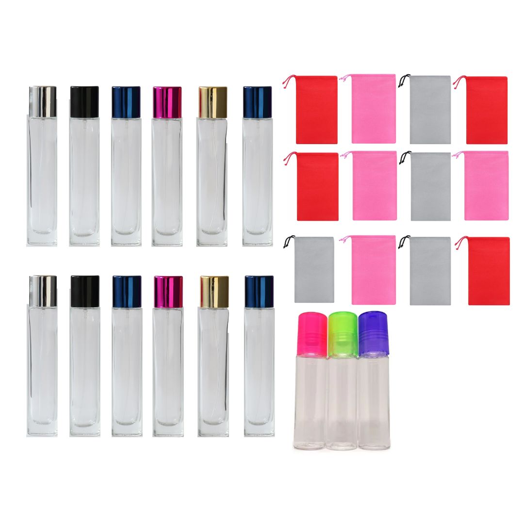 12 PERFUMES SING 30ML+12FUNDAS+3PROBADOR